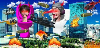 Scary Toilet Game Monster dop - Screenshot 3