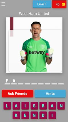 West Ham Football Club Game - Screenshot 1
