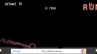 Neon Crazy Rolling Ball - Screenshot 1