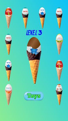 Ice Cream Surprise Eggs - Screenshot 3