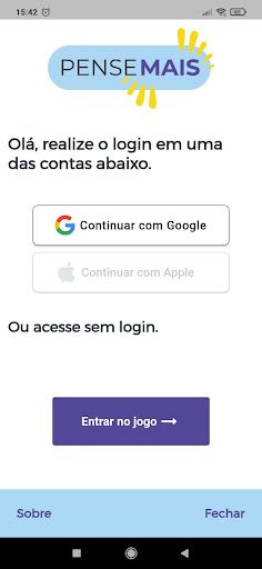 Pense Mais - Screenshot 1