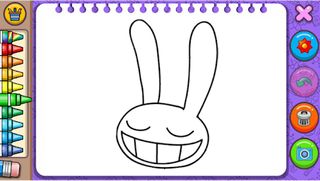 Caine Digital Circus Coloring - Screenshot 2