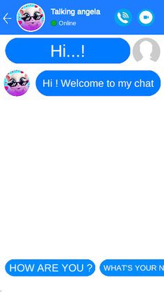 Talking call  angela - Screenshot 4