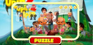 Upin Ipin puzzle- Cartoon - Screenshot 3