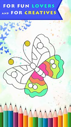 Coloring Book Butterfly - Screenshot 4