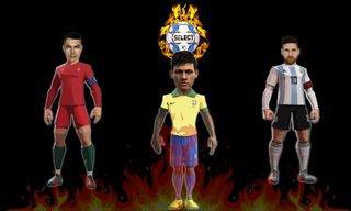 Soccer juggle: Ronaldo, Messi - Screenshot 1