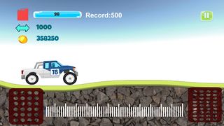 Hill Car Game 2D - Screenshot 1