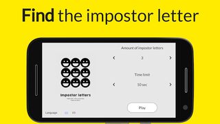Impostor letters - Screenshot 1