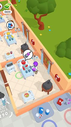 Idle Health Resort – Doc Sim - Screenshot 2