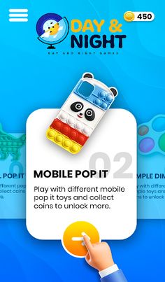 Poppit game Pop it fidgets toy - Screenshot 1