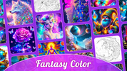 Fantasy Color-Paint By Number - Screenshot 5