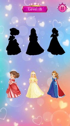 Princess Shadow Puzzle Game - Screenshot 3