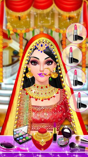 Indian Bride Dressup Girl game - Screenshot 3