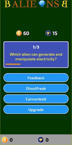 quiz Ben Aliens 10 Challenge - Screenshot 4