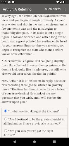 Arthur: A Retelling - Screenshot 1