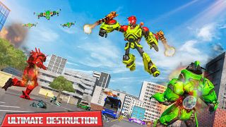 US Police Bus Transmute Robot - Screenshot 2