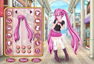 Anime Girls Dress up Games - Screenshot 1