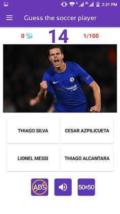 Guess The Soccer Player - Screenshot 3