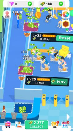 Idle Workout Tycoon - Screenshot 1