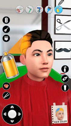 Barber Salon Hair Tattoo Games - Screenshot 2