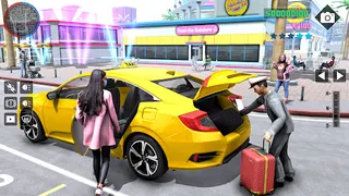 US City Taxi Driving Simulator - Screenshot 2