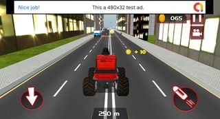 Furious Truck Race - Screenshot 1