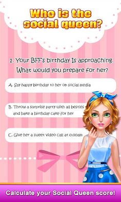 BFF Day - Social Queen 3 - Screenshot 1