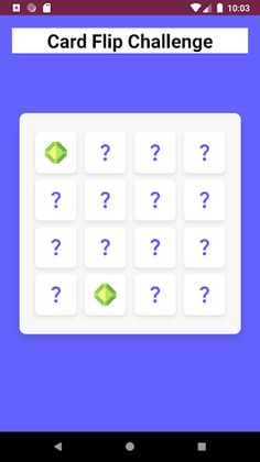 Card Flip Challenge Memory - Screenshot 2