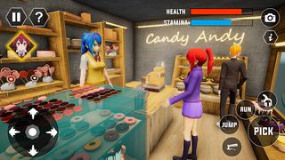 Virtual School Girl Life Sim - Screenshot 3