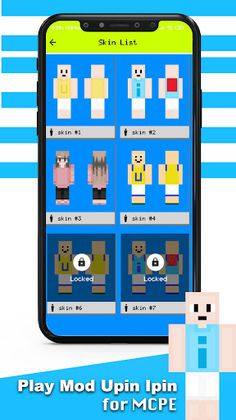 Mod skin Upin Ipin for MCPE - Screenshot 2