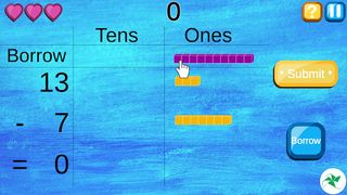 Subtraction with Borrowing(Pla - Screenshot 3