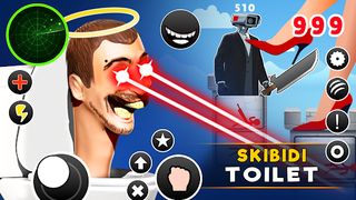 Superhero Stickman: skibidi - Screenshot 1