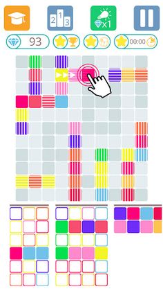 Criss Cross Colors - Screenshot 1