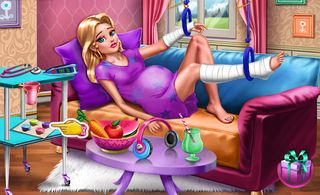 Pregnant Mom Care Nursing Game - Screenshot 3