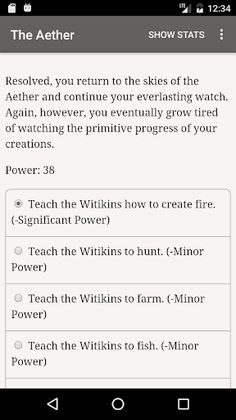 The Aether: Life as a God - Screenshot 4