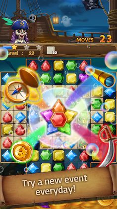Jewels Ghost Ship: jewel games - Screenshot 2