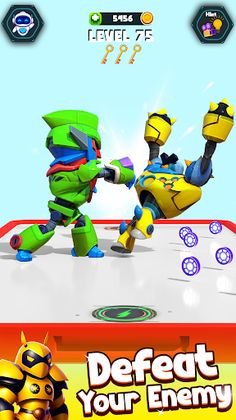 Robot rush: robot arena master - Screenshot 2