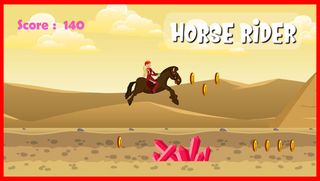 Emma Horse Ride : Girl Game - Screenshot 1