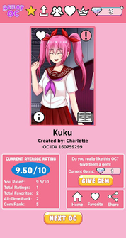 Rate My OC - Screenshot 4
