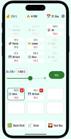 Trade Tycoon Game - Screenshot 1