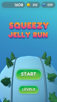 Squeezy Jelly Run - Screenshot 1