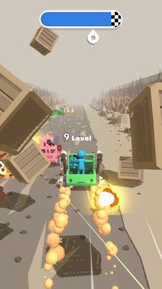 Survival Car Run - Screenshot 2