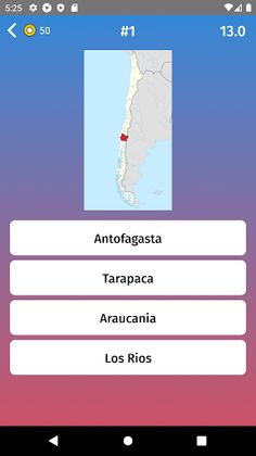 Chile: Regions & Provinces Map - Screenshot 3