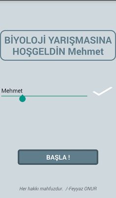 Biyoloji Yarışması - Screenshot 1