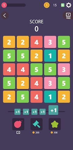 2048 Cray number Line Connect - Screenshot 2