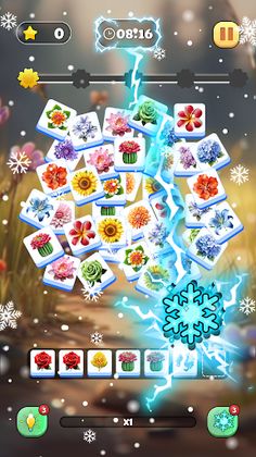 Fairy Flowers Match: Tile Game - Screenshot 2