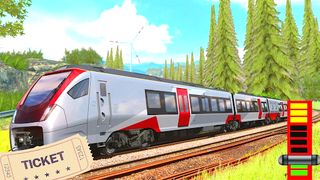 Rail Train Driving Simulator - Screenshot 1