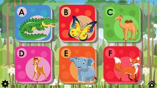 ABC Phonics with Animals Puzzl - Screenshot 1