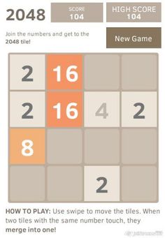 2048 - Screenshot 2