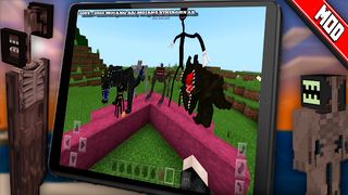 Scary Siren Head Mod For MCPE - Screenshot 3